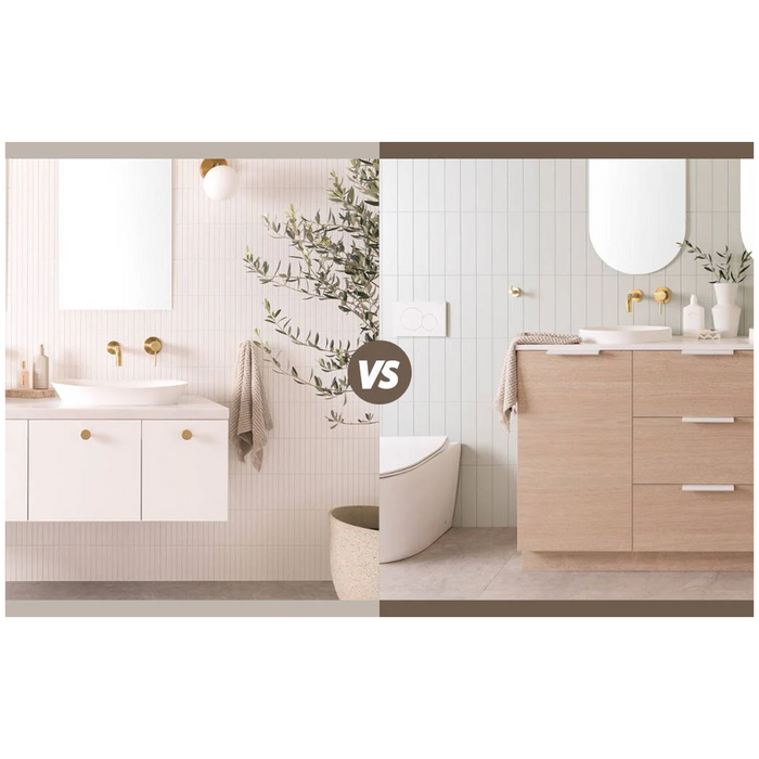 Freestanding vs. Wall-Mounted Bathroom Vanities: Which One Is Right for Your Space?
