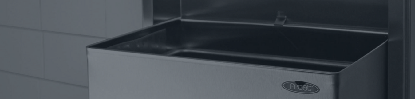 Frost Products Combination Towel & Waste Receptacles – Efficient Dual-Function Dispensers for Restrooms