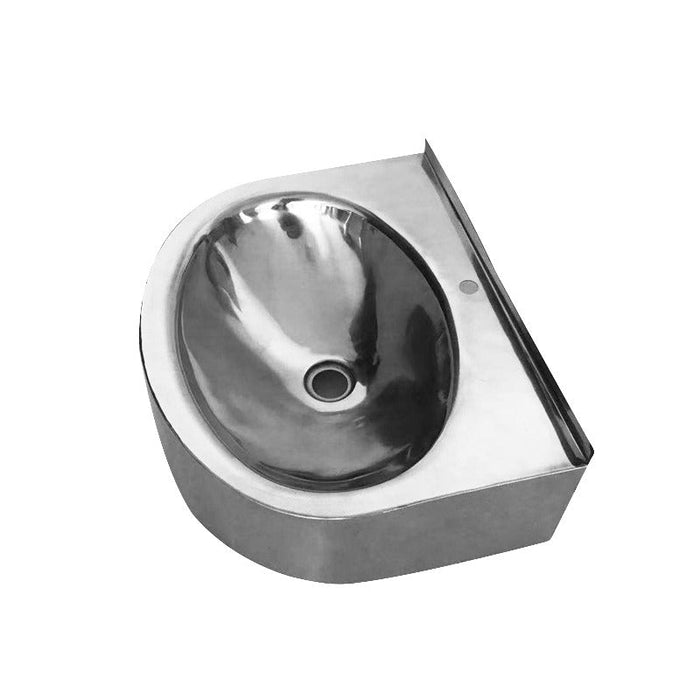 Comac stainless steel commercial sink with vandal-proof construction and easy retro-fit installation