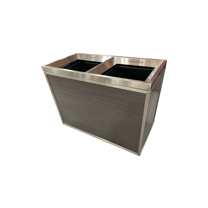 Envyrozone Denali Laminate CA-306-2S-W 272 L 2-stream recycling station