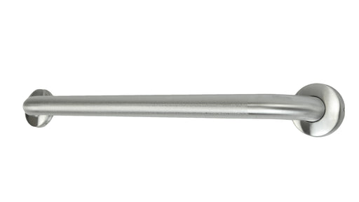 Peened stainless steel grab bar 12 inch length