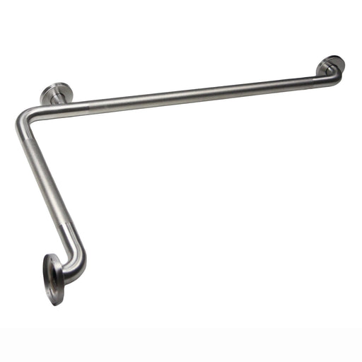Peened stainless steel grab bar 36x20 inch