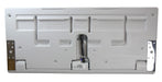 Affordable ADA compliant baby change table in light grey high-density polyethylene