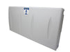 Affordable ADA compliant baby change table in light grey high-density polyethylene