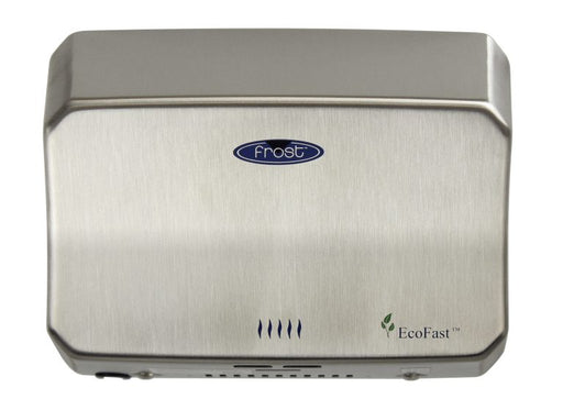 Frost 1196 Eco-Friendly High Speed Automatic Hand Dryer – Brushed Stainless Steel Finish, Energy Efficient
