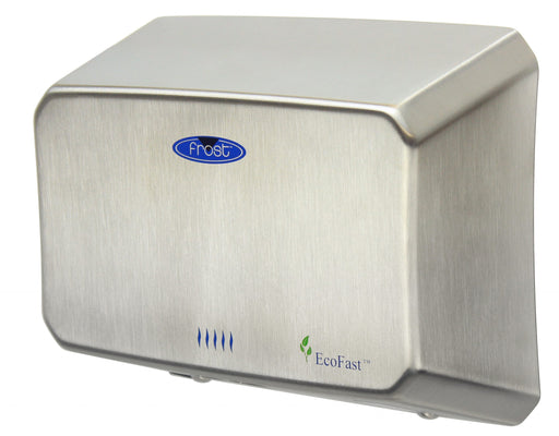 Frost 1196 Eco-Friendly High Speed Automatic Hand Dryer – Brushed Stainless Steel Finish, Energy Efficient