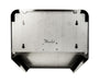 Frost 166-S stainless steel jumbo toilet tissue dispenser back view