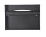 Frost 199-BLK matte black toilet seat cover dispenser back view