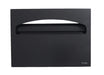 Frost 199-BLK matte black toilet seat cover dispenser close-up front