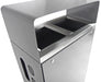 Frost 2021 Waste & Recycling Receptacle – 100L Dual-Stream Bin for Indoor/Outdoor Use