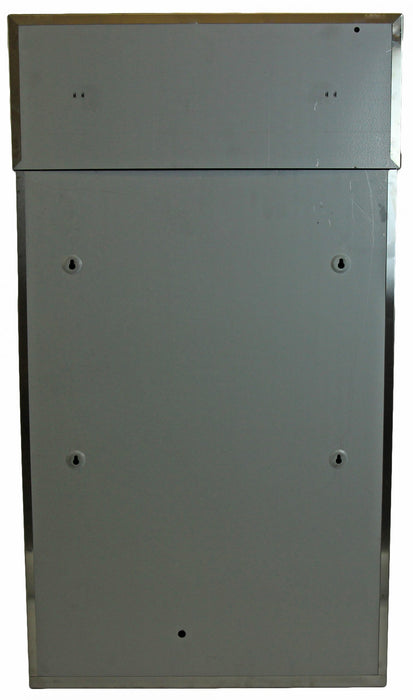 Frost 304-NLS Wall-Mount Stainless Steel Waste Receptacle 77L Heavy-Duty Commercial
