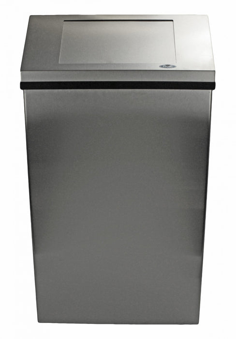 Frost 304-NLS Wall-Mount Stainless Steel Waste Receptacle 77L Heavy-Duty Commercial