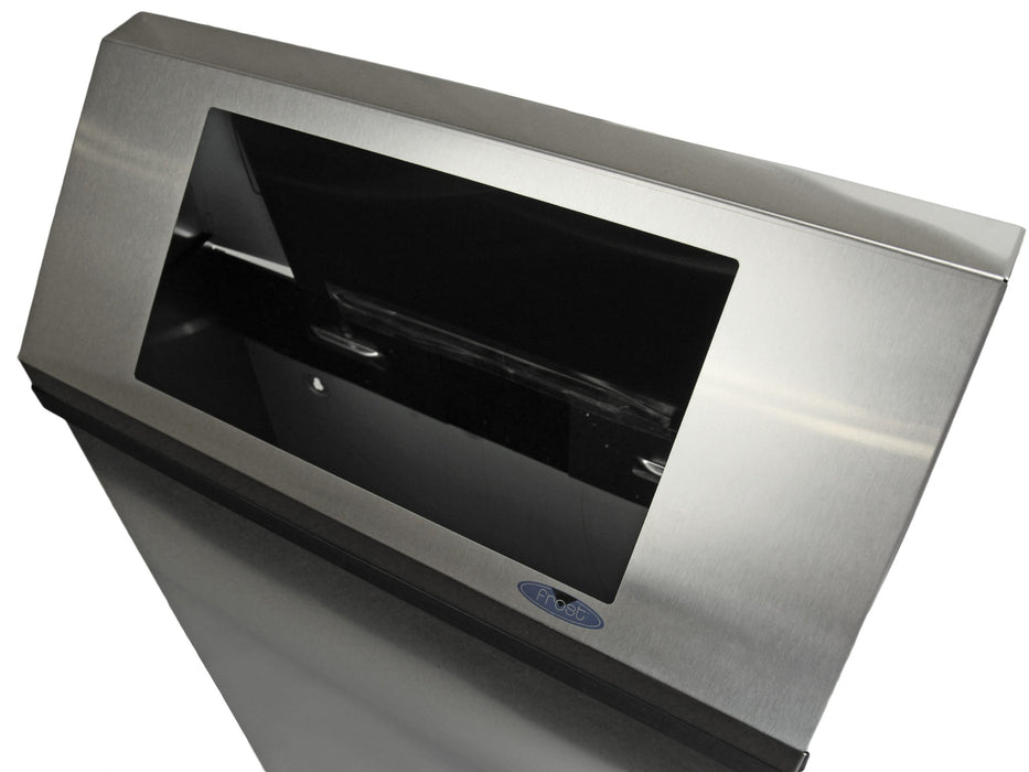 Frost 304-NLS Wall-Mount Stainless Steel Waste Receptacle 77L Heavy-Duty Commercial