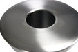 Top view of Frost 310-J swing top lid with stainless steel finish