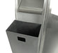 Open view of Frost 400-70B showing jumbo roll towel and waste liner