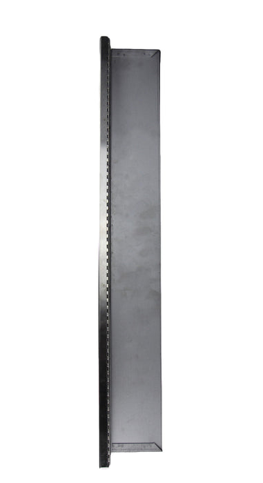 Side angle of Frost 410-14A showing 4.5-inch depth