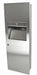 Frost 410 Series Combination Paper Towel Dispenser & Waste Receptacle – Recessed, Semi-Recessed & Surface Mounted Stainless Steel Unit