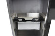 Close-up of Frost 415-14A Black matte black door with modern finish