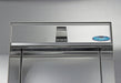 Close-up of Frost 415-A stainless steel door with #4 brushed finish