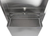Frost 422 Series Stainless Steel Combination Paper Towel Dispenser & Waste Receptacle – Recessed & Surface Mounted Commercial Unit