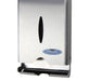 Frost 613-S slim stainless steel surface-mounted free tampon dispenser for commercial restrooms, ADA-compliant