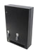 Frost 618-1-Free-BLK matte black stainless steel push-button free napkin/tampon dispenser, ADA-compliant