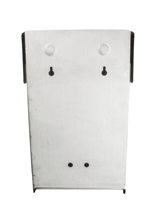 Frost 622 stainless steel surface-mounted feminine product disposal unit for commercial restrooms, hygienic