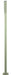 Side profile of Frost 909-100 ground mount stand for pet waste dispensers