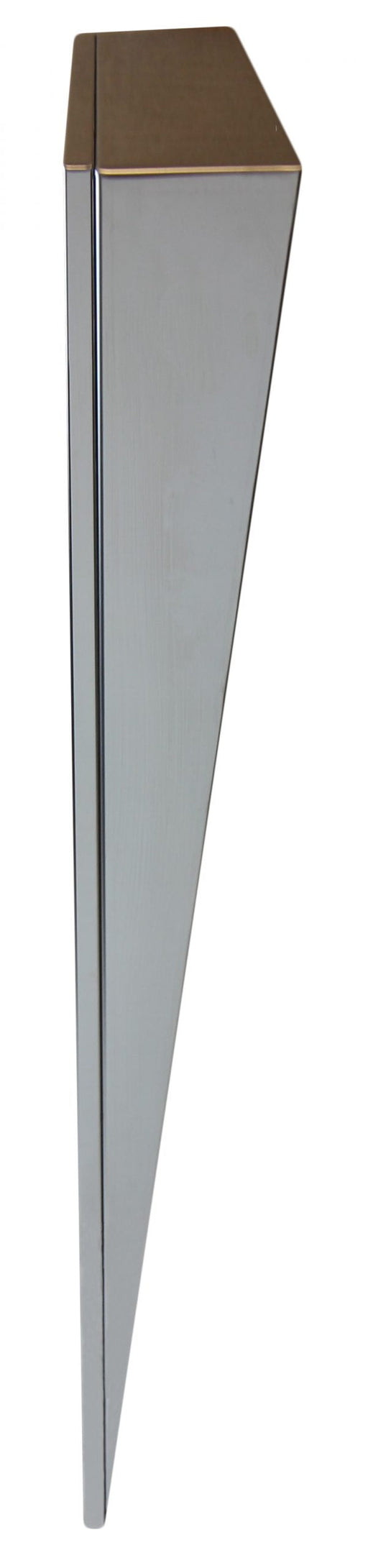 Close-up of Frost 941FT vandal resistant concealed mounting and float glass detail