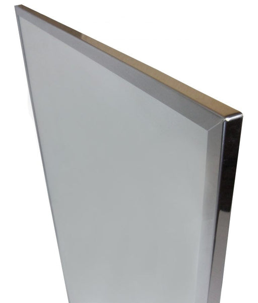 Close-up of Frost 941-TG vandal resistant concealed mounting and tempered glass detail