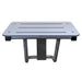 Frost 972 shower seat folded up against wall – compact space-saving design