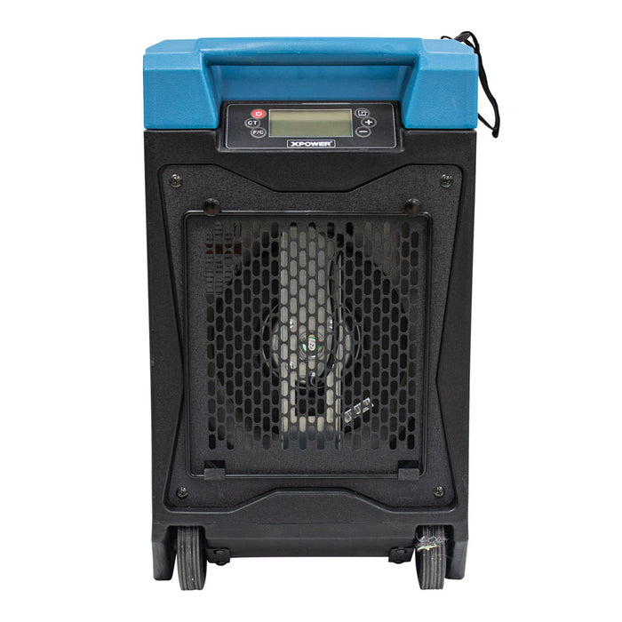 XPOWER XD-85L2 Commercial LGR Dehumidifier, 85 PPD, Auto Purge Pump, Handle and Wheels, view 5 of 10