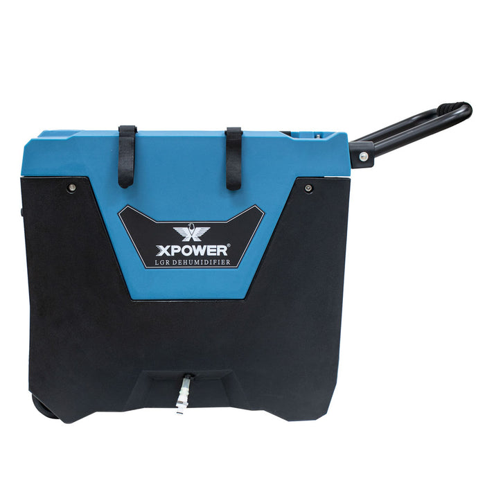XPOWER XD-85L2 Commercial LGR Dehumidifier, 85 PPD, Auto Purge Pump, Handle and Wheels, view 8 of 10