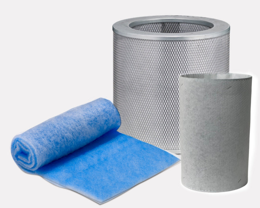 Airpura tar barrier, 26 lb carbon, and HEPA Barrier bundle for T600 and T700 tobacco smoke air purifiers