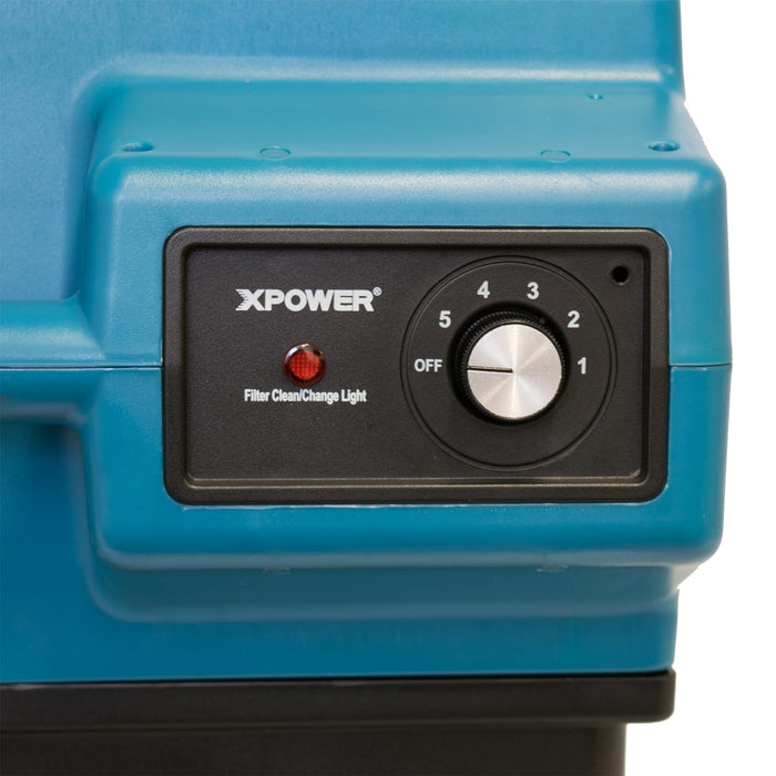 XPOWER X-3580 Air Scrubber, 600 CFM, 4-Stage HEPA with Carbon Filter, view 3 of 6