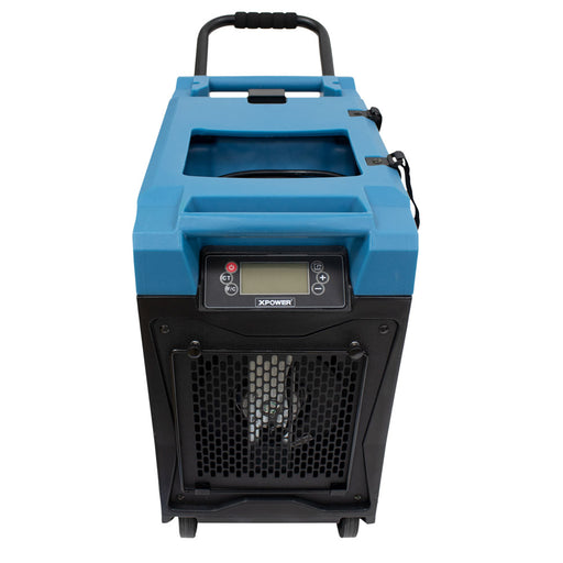 XPOWER XD-85L2 Commercial LGR Dehumidifier, 85 PPD, Auto Purge Pump, Handle and Wheels, view 2 of 10