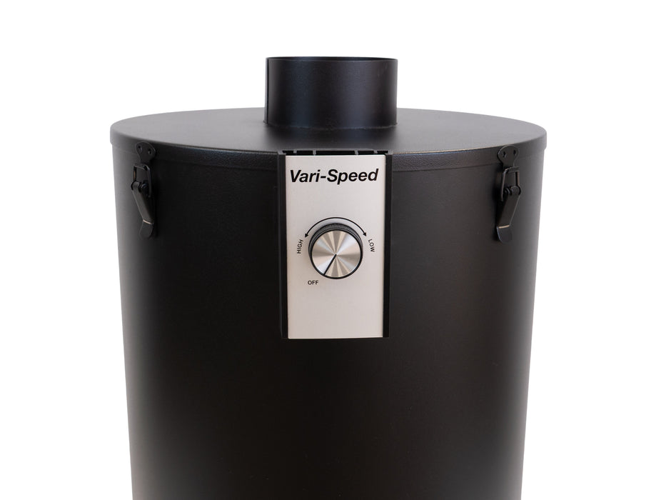 Airpura 900 variable speed control panel close up for industrial applications