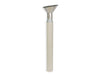 airpura-900max-black-detail-hose-funnel.jpg — Airpura 900 Max flexible intake hose and stainless steel funnel close-up