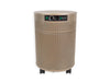 Airpura P614+ variable speed fan control panel Champagne Mist close up