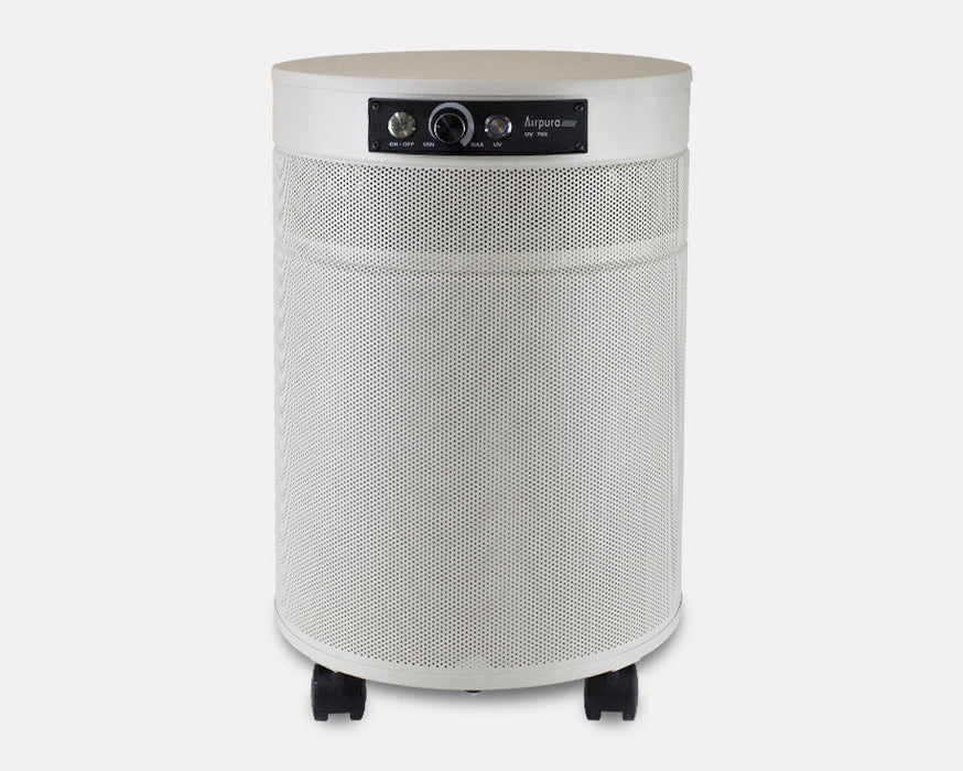 Airpura P700+ Cream back view with control panel and power cord location