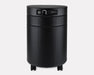 Airpura T700 commercial tobacco smoke air purifier with TarBarrier in Black front angled view for facility use