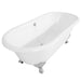 Cetus Freestanding Bathtub – Top View Alt