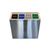 Envyrozone Ranier 4-stream 270 L indoor recycling station with solid doors