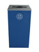 Front view of Spectrum Cube showing restrictive mixed recyclables slot lid