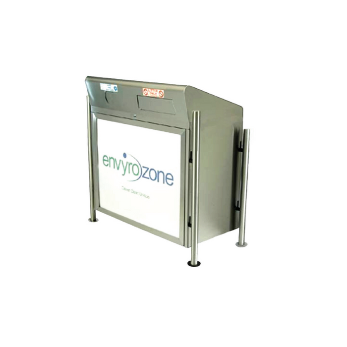 Envyrozone Hazleton EL-002 280 L 2-stream recycling station in painted finish