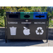 Hazleton 3-stream station with three polyethylene liners removed