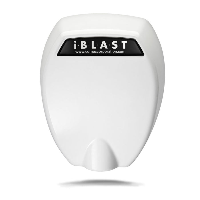iBlast Series vandal-proof high-velocity hand dryer with automatic infrared sensor and porcelain enamel finish