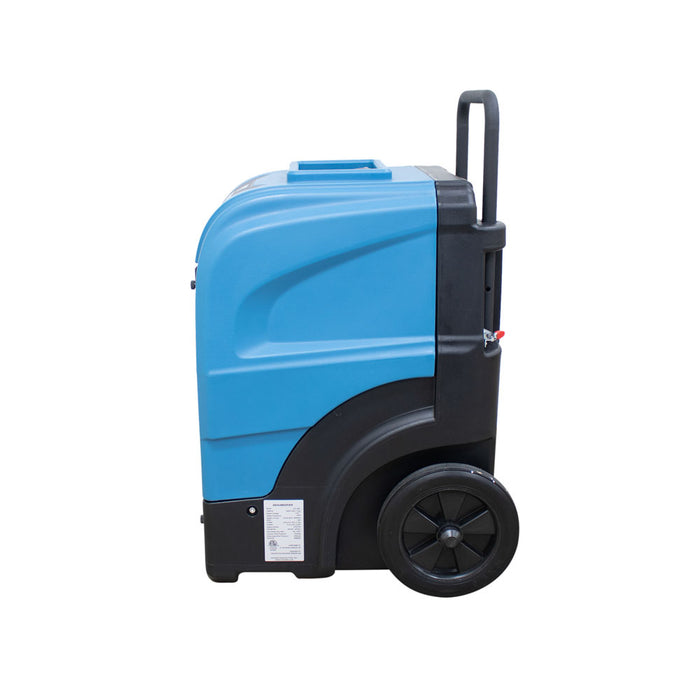XPOWER XD-165L LGR Dehumidifier, 165 PPD, Auto Purge Pump, Handle and Wheels, view 10 of 14