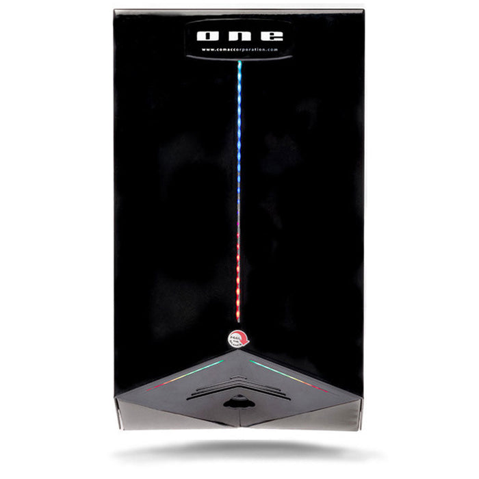 One Series vandal-proof high-velocity hand dryer with 55 dB quiet operation and reinforced steel construction