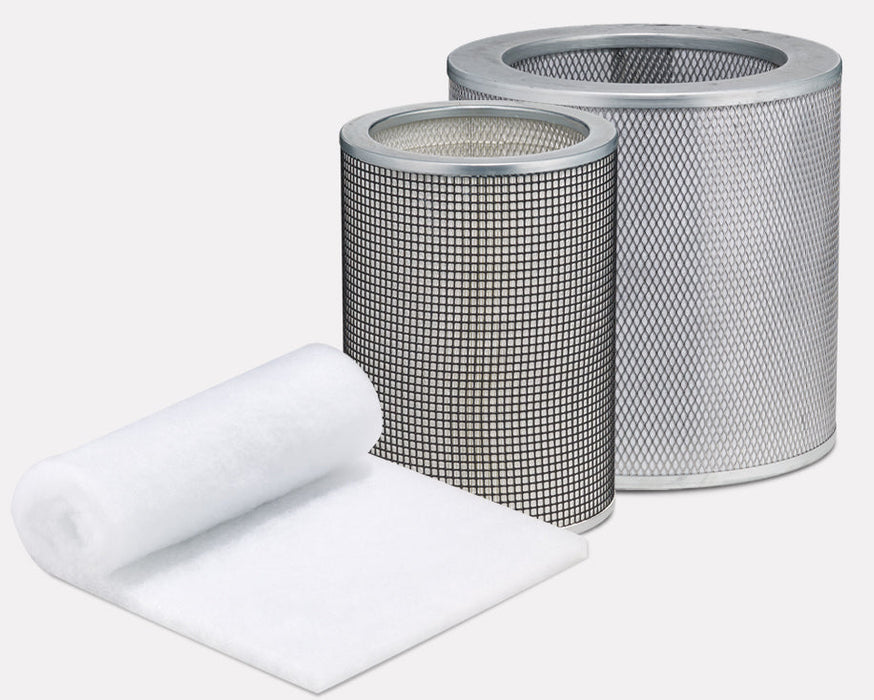 Airpura prefilter, 18 lb carbon, and True HEPA filter bundle for R600, G600, F600, and V600 series air purifiers